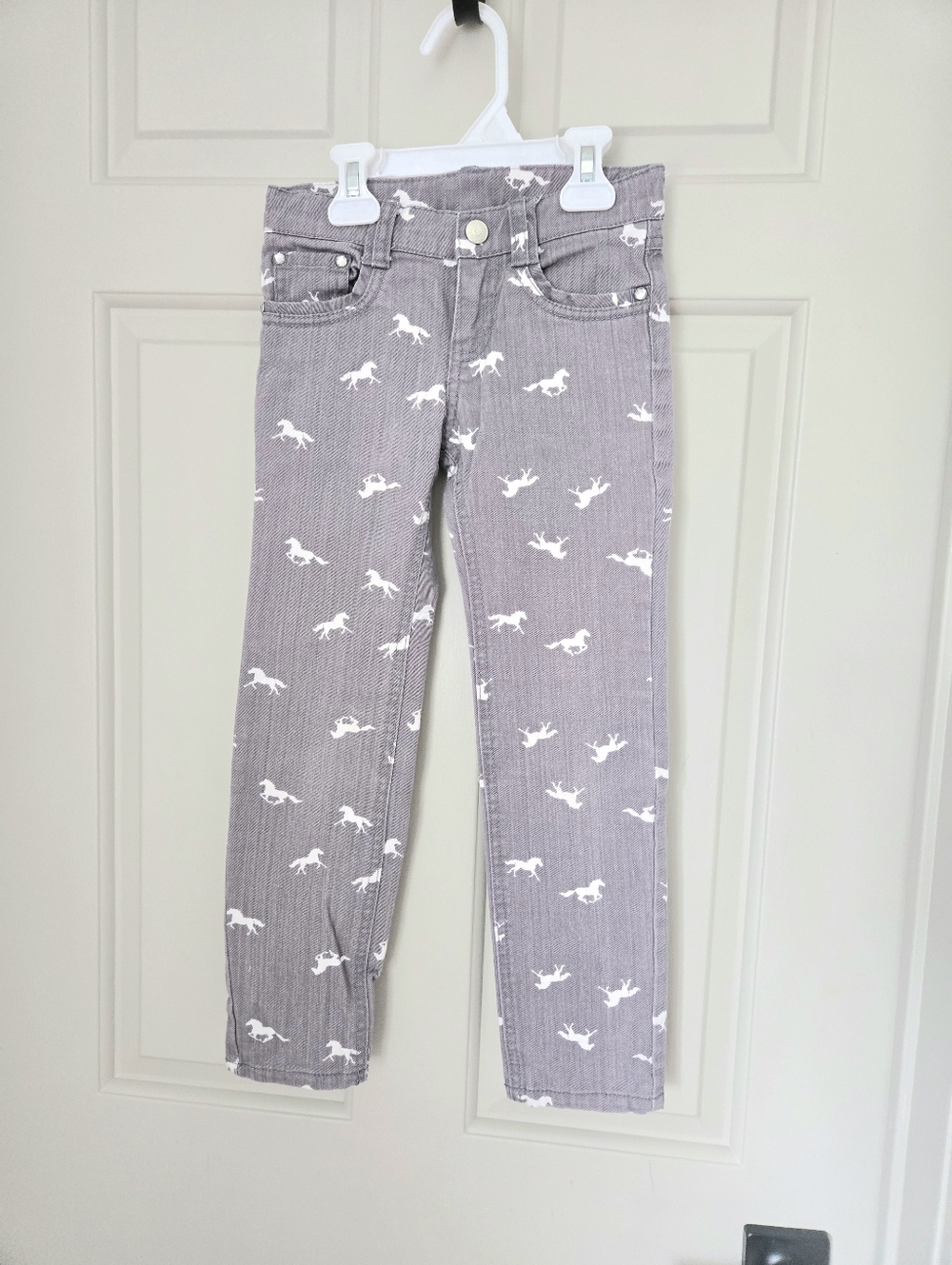 Gymboree Girls' Horse Print Jeans Size 6